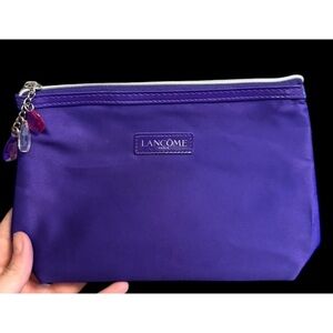 Lancome Vibrant Purple Cosmetic Bag